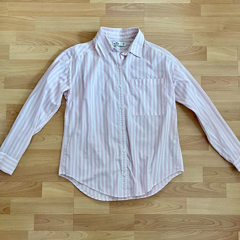 Hollister Oversized Button-Down Shirt